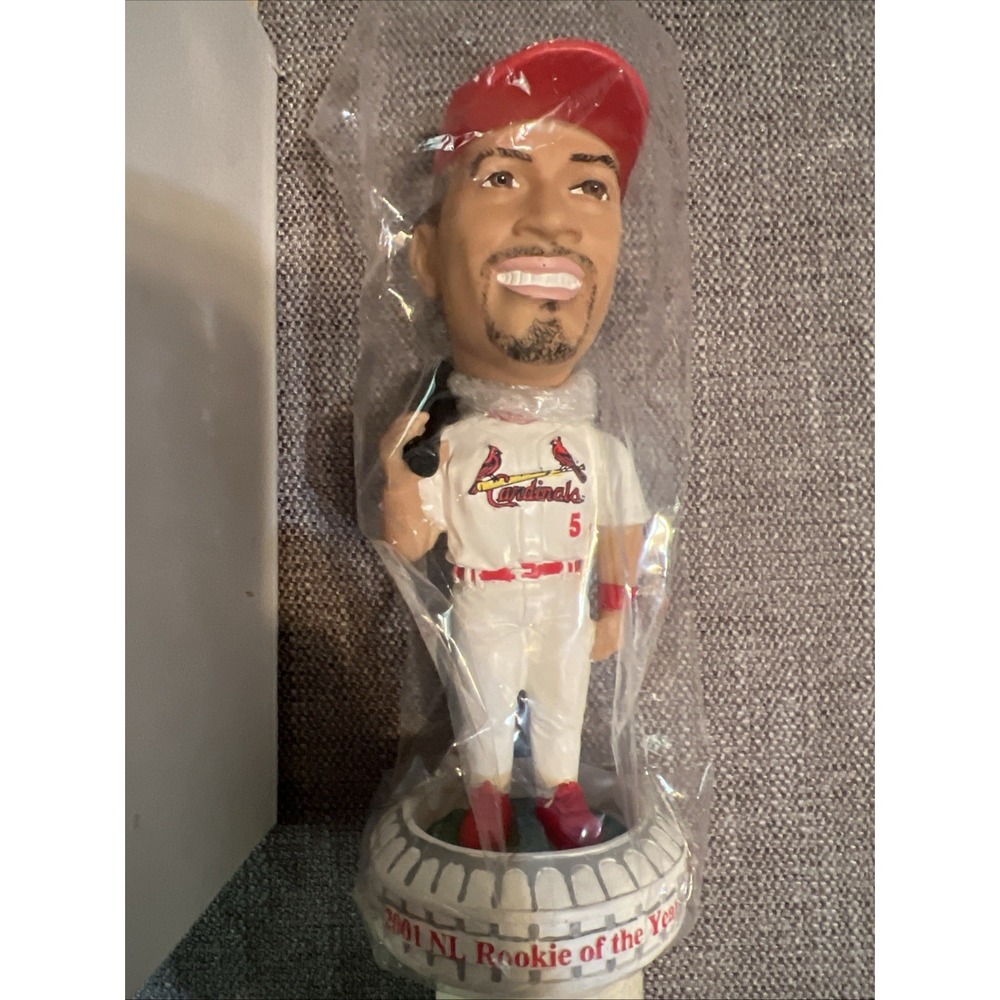 Albert Pujols Bobble head 2001 Rookie Of‎ The Year St Louis Cardinals BD&A Vtg